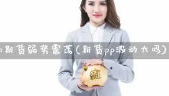 pp期货弱势震荡(期货pp波动大吗)